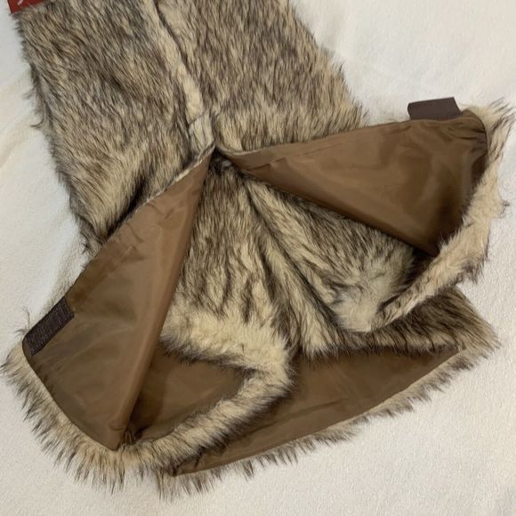 Christmas Tree Skirt Faux Fur Fluffy Fashion Elegant Bottom Decor Artificial - Picture 4 of 7